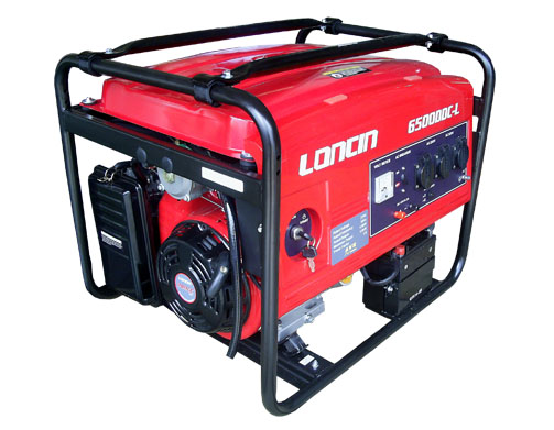 เครื่องปั่นไฟฟ้า ลอนซิน รุ่น ใช้ก๊าซ LPG LC 6500-LPG